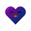 love, expression, heart emoji, heart emoticon, heart, face, emoji 