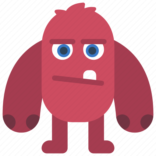 Big, arm, monster, cartoon, character icon - Download on Iconfinder