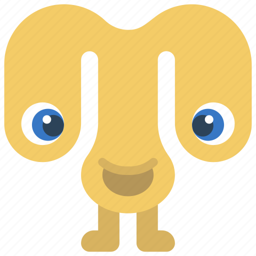 Floppy, eyes, monster, cartoon, character icon - Download on Iconfinder