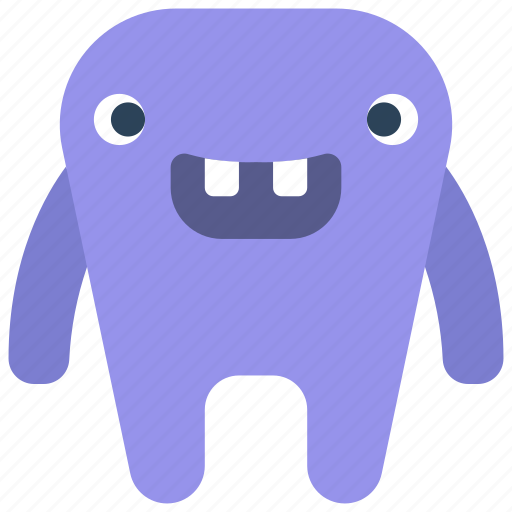 Small, eyes, monster, cartoon, character icon - Download on Iconfinder
