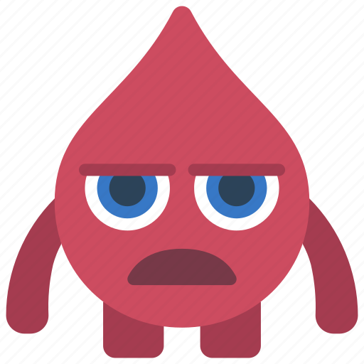 Tear, drop, monster, cartoon, character icon - Download on Iconfinder
