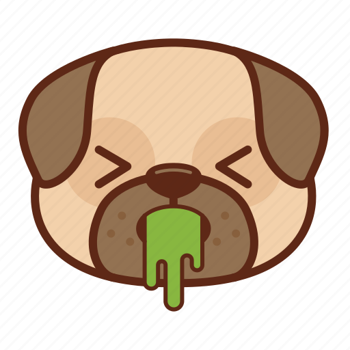Animal, cute, dog, emoji, emoticon, pet, pug icon - Download on Iconfinder