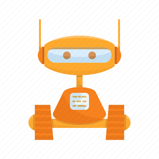 Cartoon, character, cute, mascot, robot icon - Download on Iconfinder
