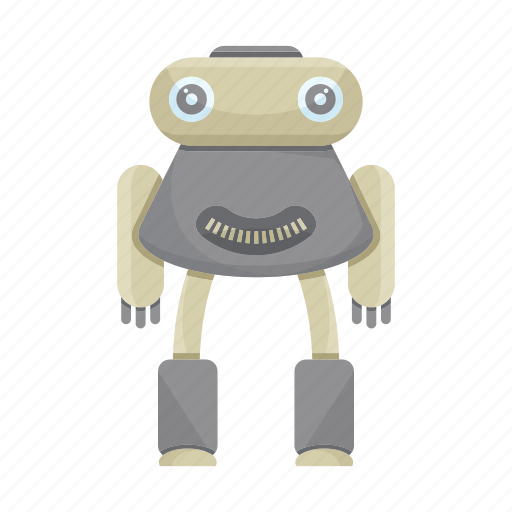 Cartoon, character, droid, mascot, robot icon - Download on Iconfinder