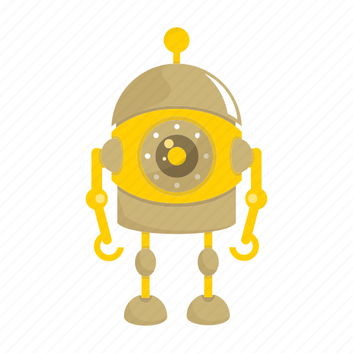 Bot, cartoon, cyborg, machine, robot icon - Download on Iconfinder