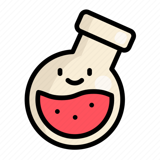 Bulb, chimestry, cute, education, school icon - Download on Iconfinder