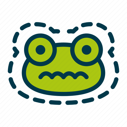 Frog, expression, emoji, smile icon - Download on Iconfinder