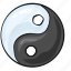 china, line, set, template, yin, yin and yang, yinyang 