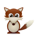 Animal, clever, cute, dog, fox, smart icon - Free download