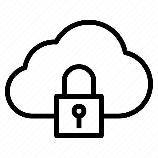 Cloud, crime, data, defence, protection icon - Download on Iconfinder