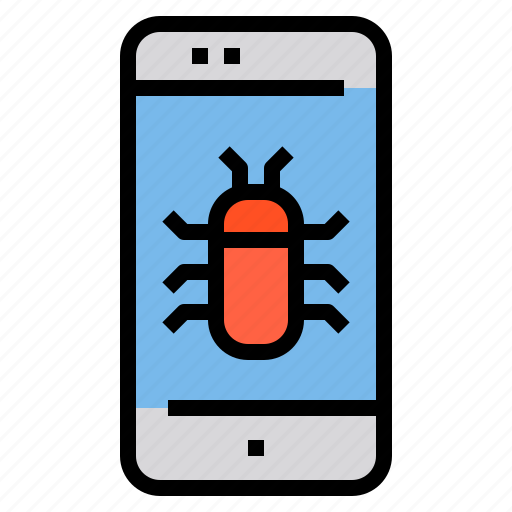 Bug, crime, mulware, smartphone icon - Download on Iconfinder