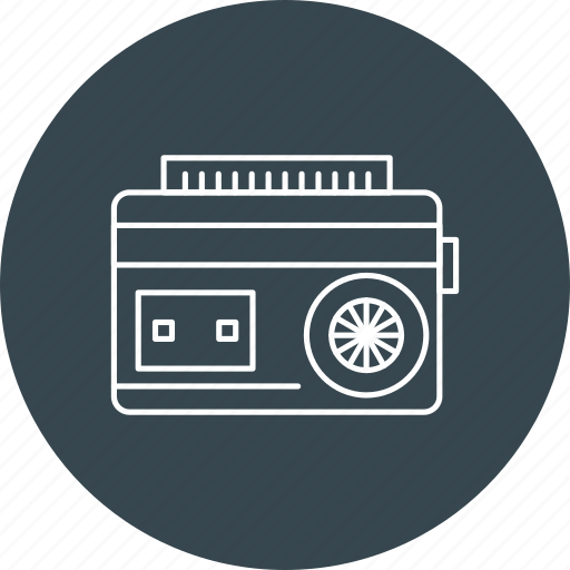 Audio, cassette, player, radio icon - Download on Iconfinder