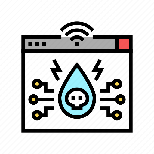 Teardrop, attack, cyber, crime, internet, business icon - Download on Iconfinder