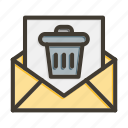 junk, mail, inbox, message, trash