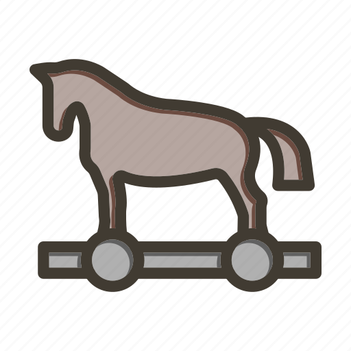 Trojan horse, greek, culture, malware, virus icon - Download on Iconfinder