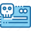 card, credit, crime, hack, payment, security, skull 