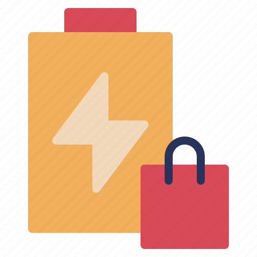 Battery, mobile, power, energy, empty, full, electric icon - Download on Iconfinder