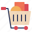 shopping, cart, buy, bag, basket, shop, sale, ecommerce, trolley 