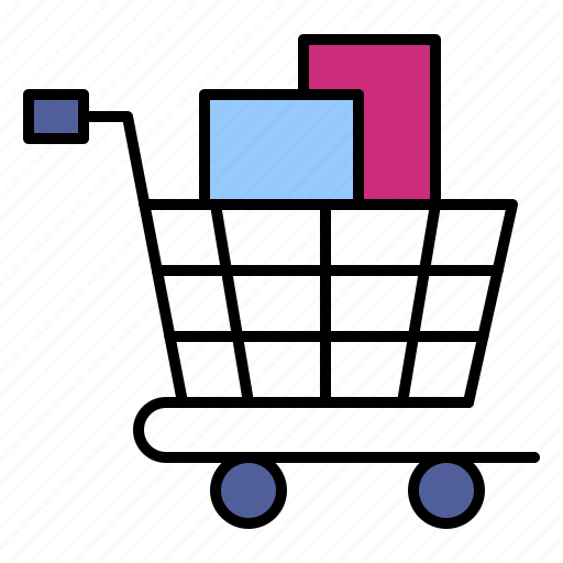 Shopping, cart, groceries, supermarket, ecommerce icon - Download on Iconfinder