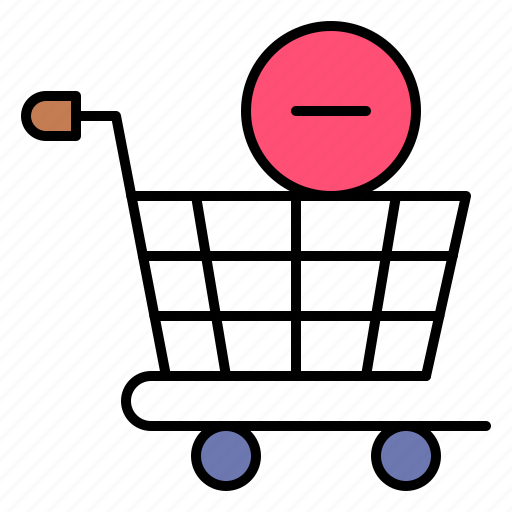 Cart, buy, shopping, minus, ecommerce icon - Download on Iconfinder