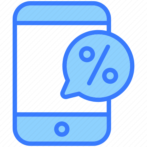 Mobile discount, discount, sale, online discount, mobile, offer, smartphone icon - Download on Iconfinder