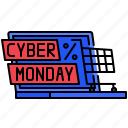 cyber, monday, ecommerce, online, shopping, percent, sales, discount