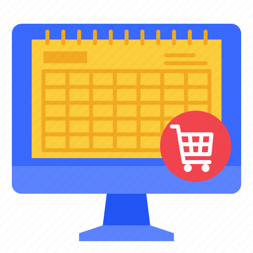 Calendar, cyber, monday, online, store, shop, commerce icon - Download on Iconfinder