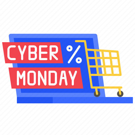 Cyber, monday, ecommerce, online, shopping, percent, sales icon - Download on Iconfinder