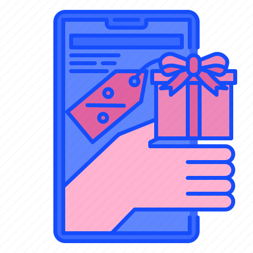 Giftbox, gift, black, friday, online, shopping, offer icon - Download on Iconfinder