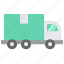 delivery, truck, mover, lorry, shipping, deliver 
