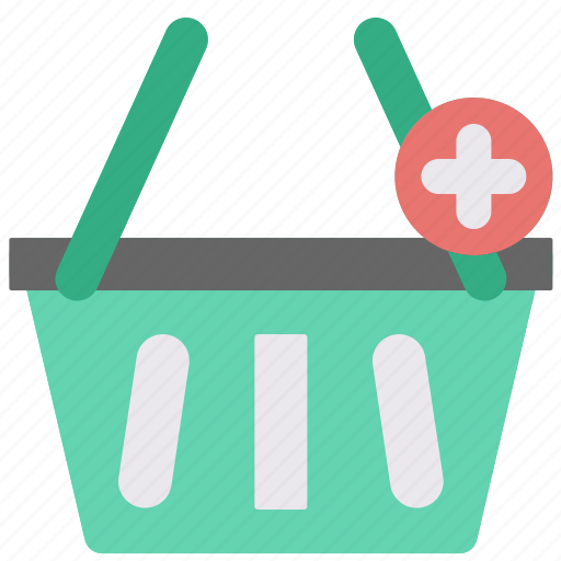 Shopping, basket, add, commerce, ecommerce, online icon - Download on Iconfinder