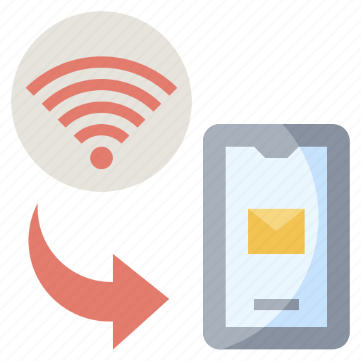 Access, conversation, message, remote, smartphone, wifi, wireless icon - Download on Iconfinder