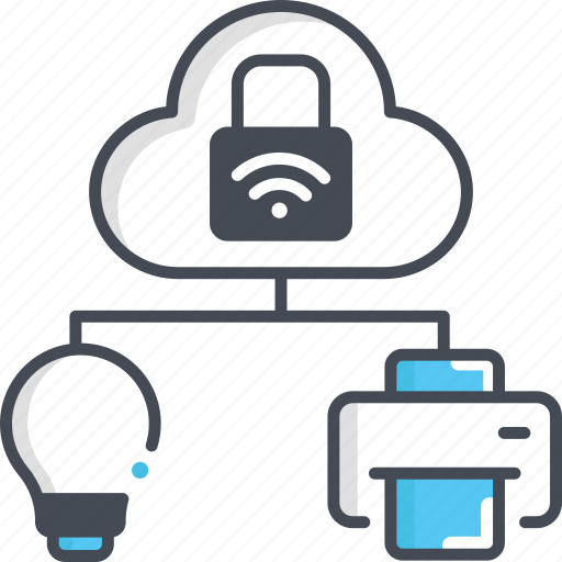 Cloud, cloud computing, internet of things, security icon - Download on Iconfinder