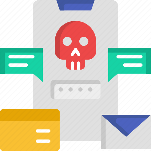 Engineering, mobile, skull, social, social engineering icon - Download on Iconfinder