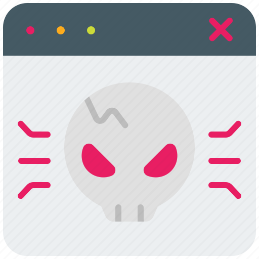 Malware, virus, attack, cyber, security, digital, website icon - Download on Iconfinder