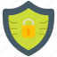 shield, padlock, lock, cyber, security, digital, secure 