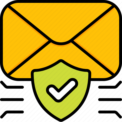 Email, mail, shield, cyber, security, digital, protection icon - Download on Iconfinder