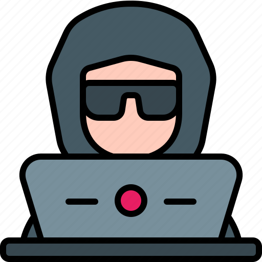 Hacker, user, crime, cyber, security, digital, attack icon - Download on Iconfinder