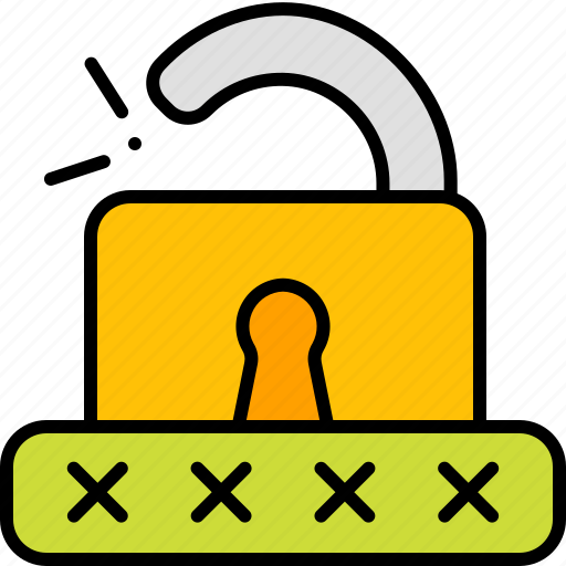 Password, padlock, login, cyber, security, digital, access icon - Download on Iconfinder