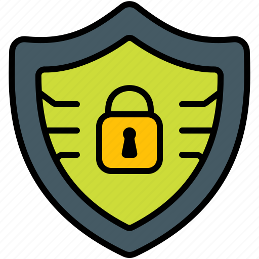 Shield, padlock, lock, cyber, security, digital, secure icon - Download on Iconfinder