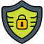 shield, padlock, lock, cyber, security, digital, secure 