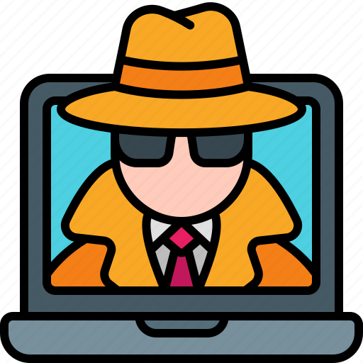 Spyware, spy, hack, cyber, security, digital, crime icon - Download on Iconfinder