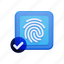 fingerprint, security, fingerprint access, scan, key, protection 