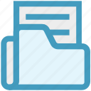 archive, document, file, file folder, folder