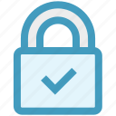 accept, lock, padlock, password, protected, safe, security