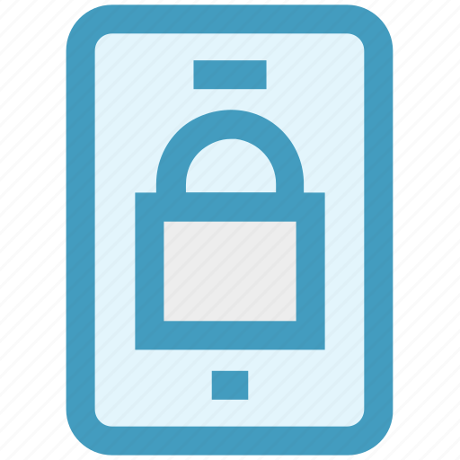 Lock, mobile, mobile lock, security, smartphone icon - Download on Iconfinder