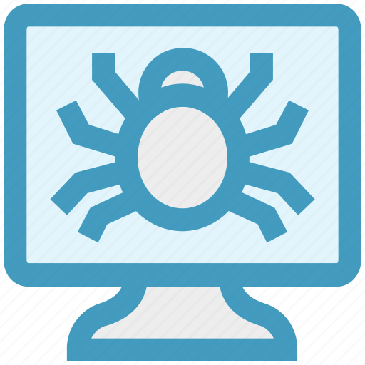 Antivirus, bug, lcd, security, virus, window icon - Download on Iconfinder