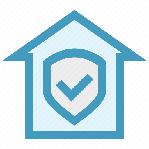 House, property, protection, safe home, security, shield icon - Download on Iconfinder