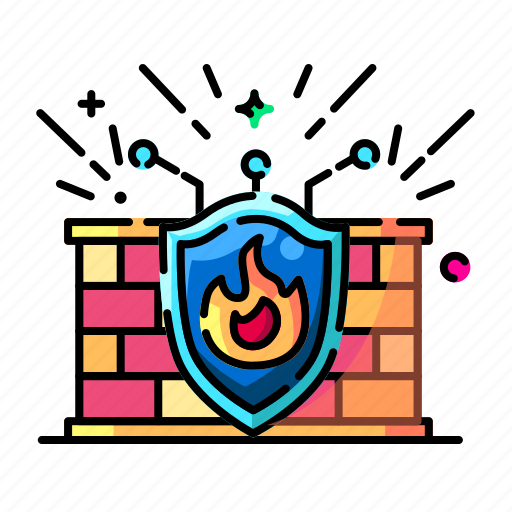 Firewall, security, protection, data, secure, safety, privacy icon - Download on Iconfinder