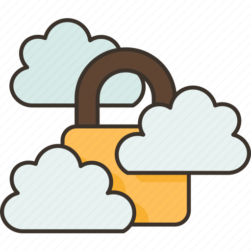 Cloud, storage, security, protection, server icon - Download on Iconfinder